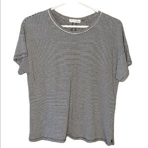 rag & bone t-shirt black & white striped